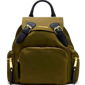 Olive Steve Madden backpack, brand new!